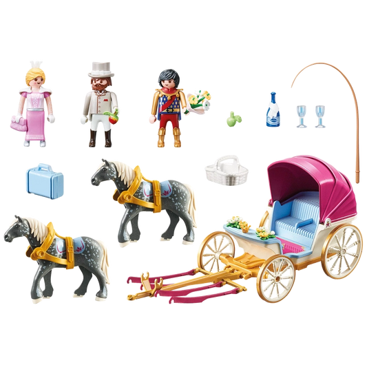 Playmobil - Horse-Drawn Carriage- 60 Pcs | 4Y+ — BambiniJO Jordan