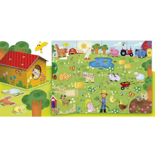 Carotina Baby My Happy Farm Puzzle Set 1Y+ — BambiniJO Jordan