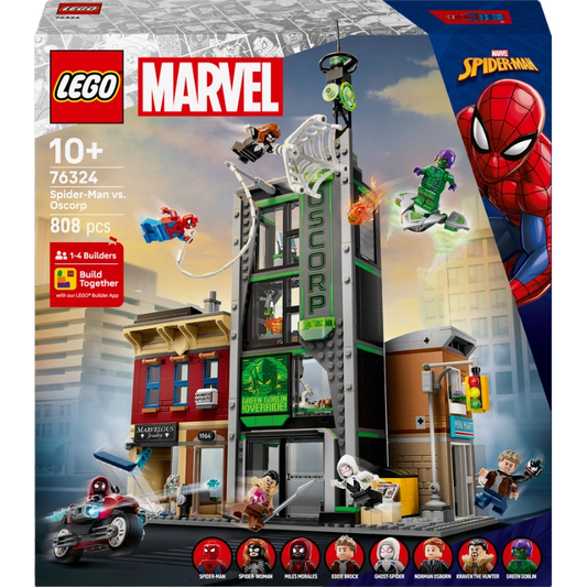 Lego - Spider-Man vs. Oscorp 808 Pcs 10Y+ — BambiniJO Jordan