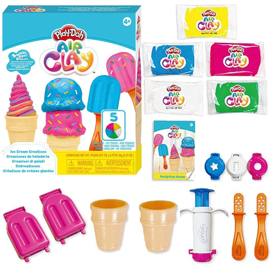 Play-Doh Air Clay Ice Cream Creations Kit 3-6Y — BambiniJO Jordan