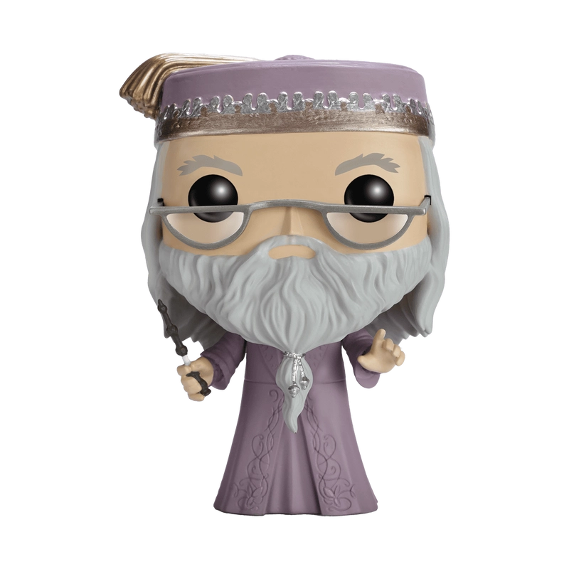 Funko - Pop! Movies: Harry Potter- Dumbledore with Wand | 3Y+