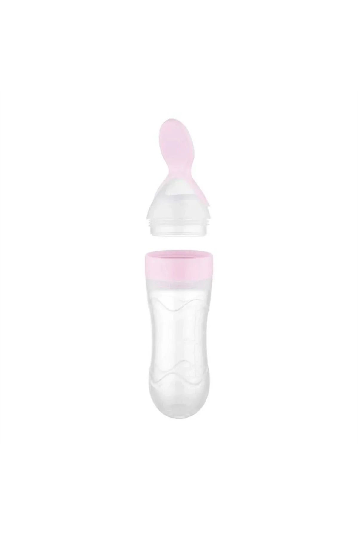 BabyJem Squeezing Feeding Bottle Pink