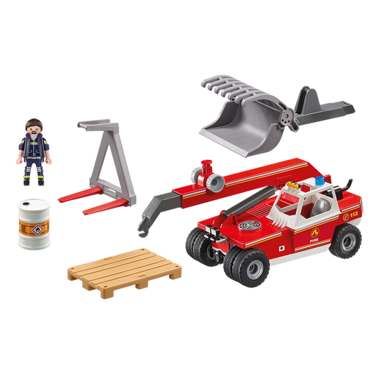 Playmobil - Fire Crane-47 Pcs | 4Y+ — BambiniJO Jordan