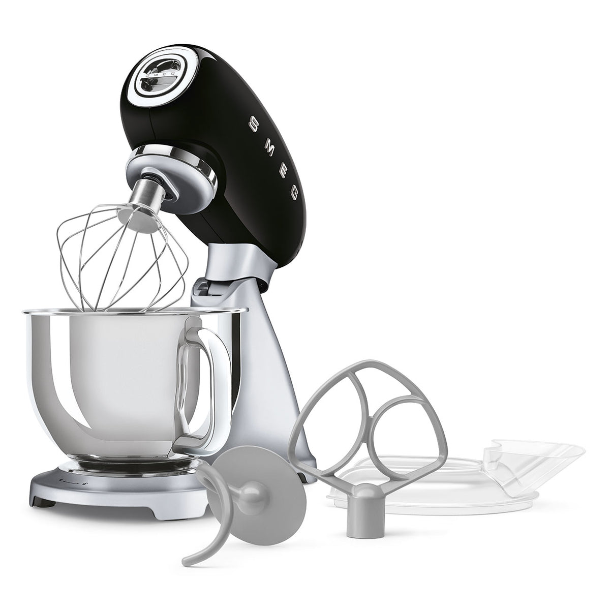 Smeg Stand Mixer SMF04 Black & Silver — BambiniJO Jordan