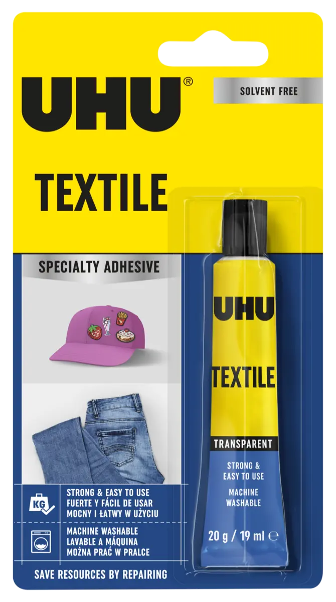 UHU Textile fabric glue 19ml