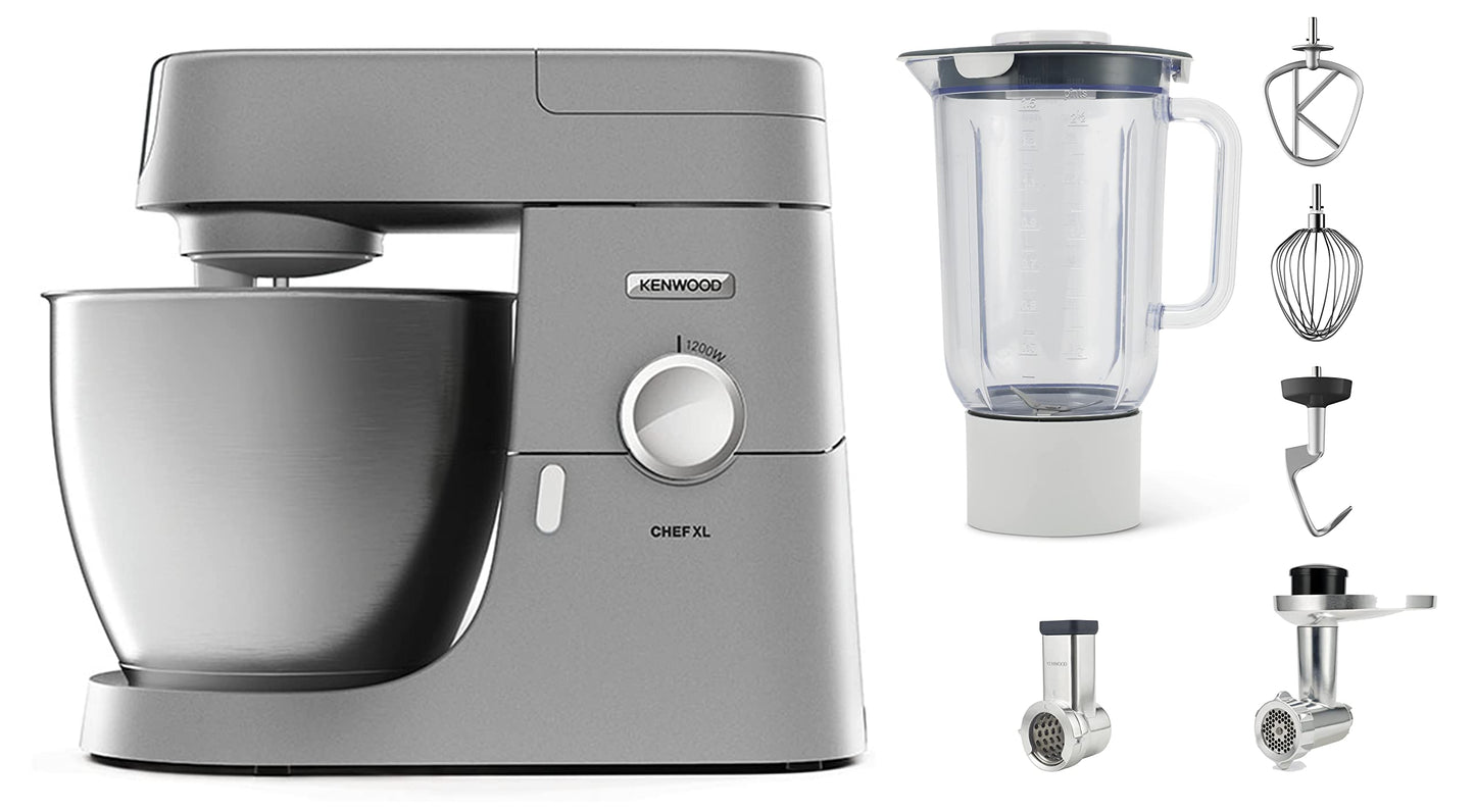 Kenwood - Kneading Machine, 1200 Watt, 6.7 Liter - Silver KVL4220S