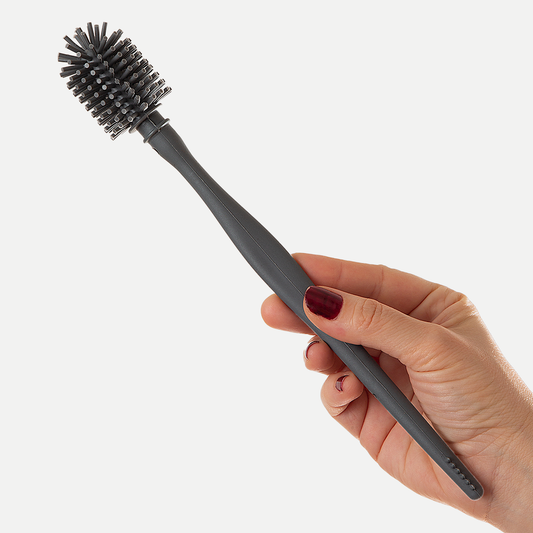 BabyJem Bottle & Nipple Brush Gray — BambiniJO Jordan