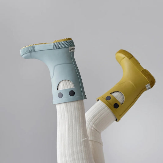 BOXBO Wistiti rain boots in platine — BambiniJO Jordan