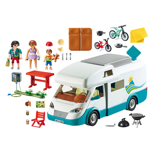 Playmobil - Family Camper Vehicle- 135 Pcs | 4Y+ — BambiniJO Jordan