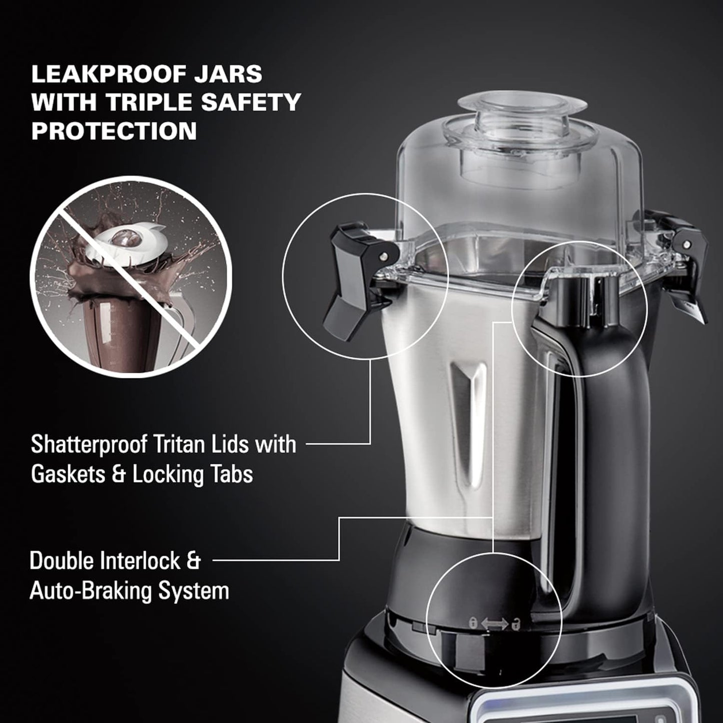 Hamilton Beach - Juicer Mixer Grinder