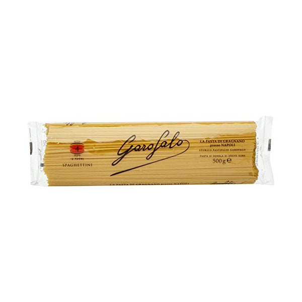 Garofalo Semolina Spaghettini No. 4 pasta 500g pack