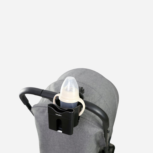 BabyJem 2-in-1 Stroller Cup Holder Black — BambiniJO Jordan
