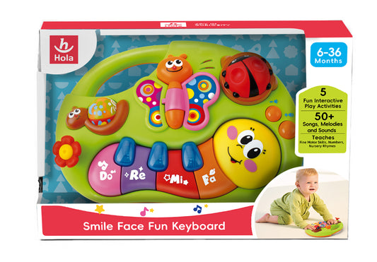 HOLA - Smile Face Fun Keyboard 0-12M — BambiniJO Jordan
