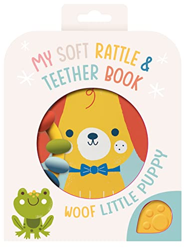 YoYo - Soft Rattle & Teether Book: Woof! Puppy