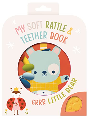 YoYo - Soft Rattle & Teether Book: Grr! Bear