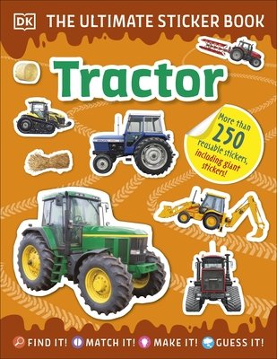 DK Ultimate Sticker Book Tractor