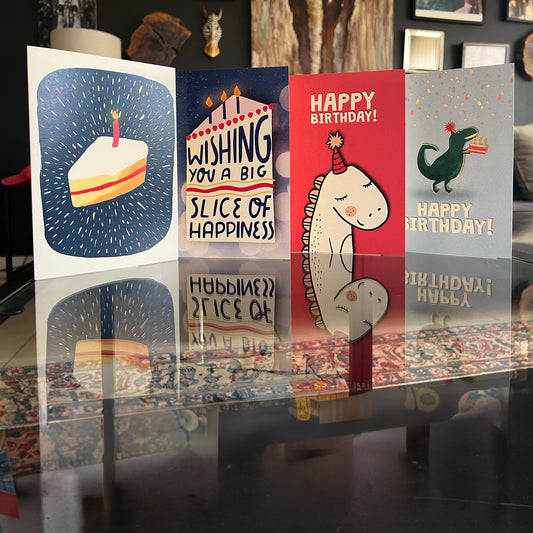 Greeting Card Birthday Dino — BambiniJO Jordan