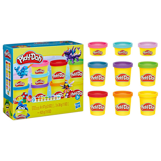 Play-Doh Colorful Compound 9 Pack 2Y+ — BambiniJO Jordan