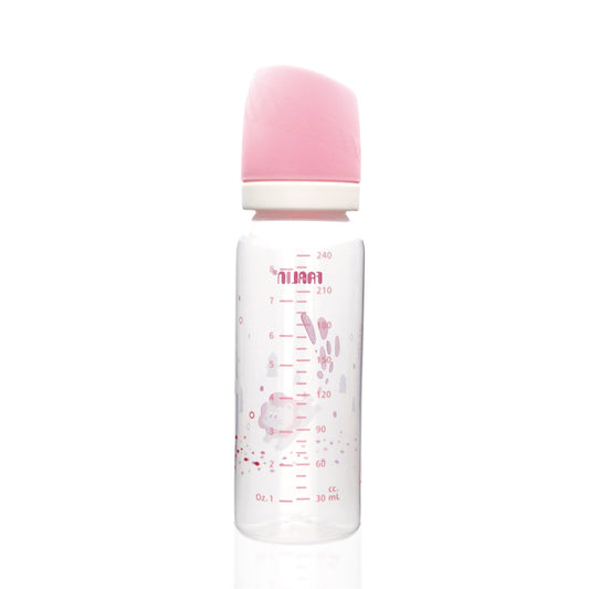 Farlin - PP Feeding Bottle Standard Neck | 240ml | Pink