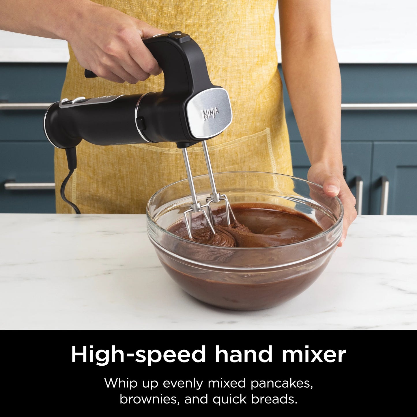 Ninja - 3-In-1 Hand Blender, Mixer and Chopper | 850W