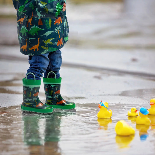 Stephen Joseph Rain Boots Dino — BambiniJO Jordan