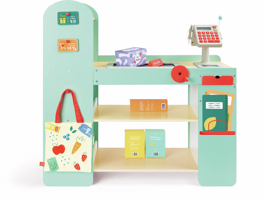 Hape Smart & Wooden Supermarket play shop — BambiniJO Jordan