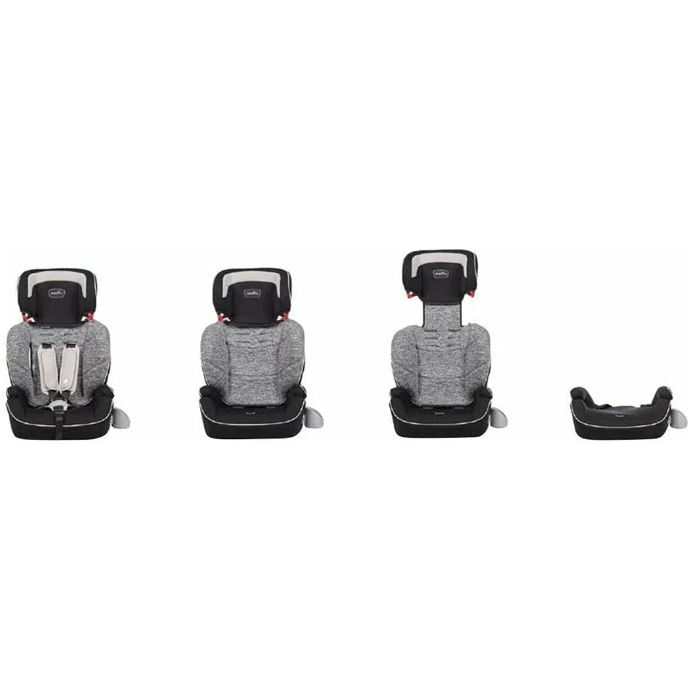 Evenflo - Sutton 3-in-1 Booster Car Seat | Black Granite