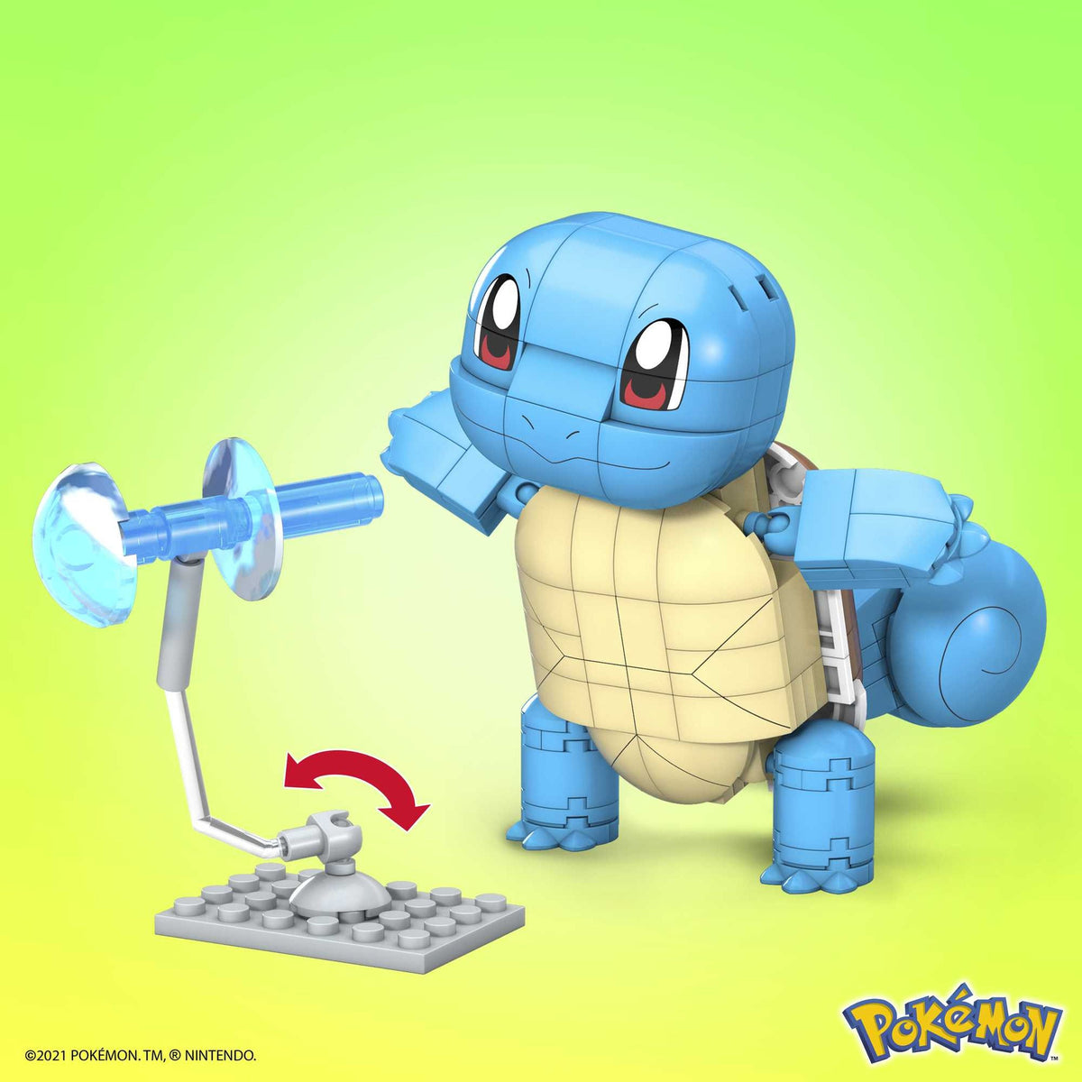 MEGA Pokemon Build and Show Squirtle building set