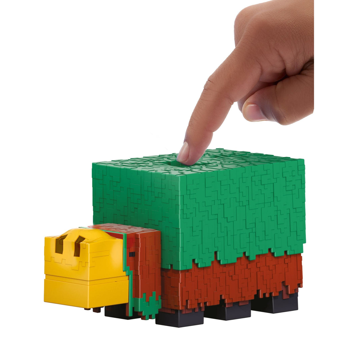 Minecraft Sniffer feature figure in packaging