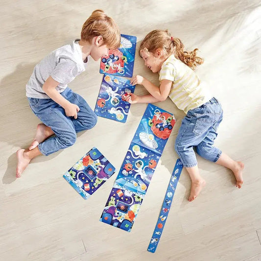 Hape Space Adventure Puzzle - box contents — BambiniJO Jordan