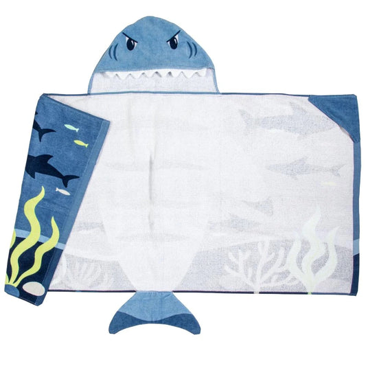 Stephen Joseph - Hooded Towel, Shark