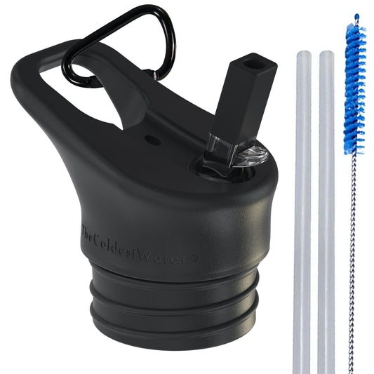 The Coldest Water Standard Mouth Cap 21oz Black — BambiniJO Jordan