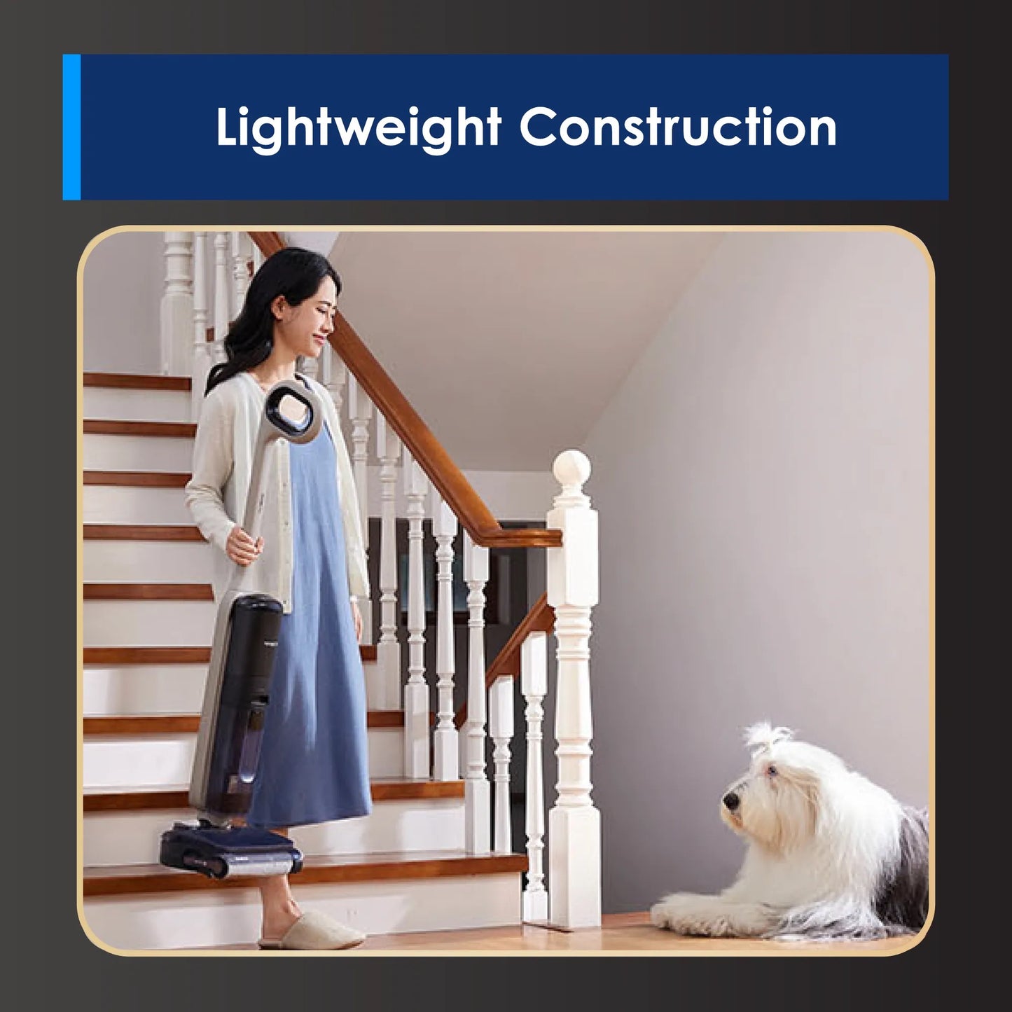 Tineco - iFloor Y3 FlashDry Cordless Wet Dry Vacuum Cleaner | Anti-Tangle