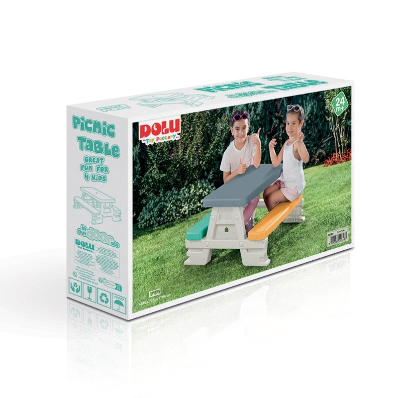 Dolu - Picnic Table for 4 Kids
