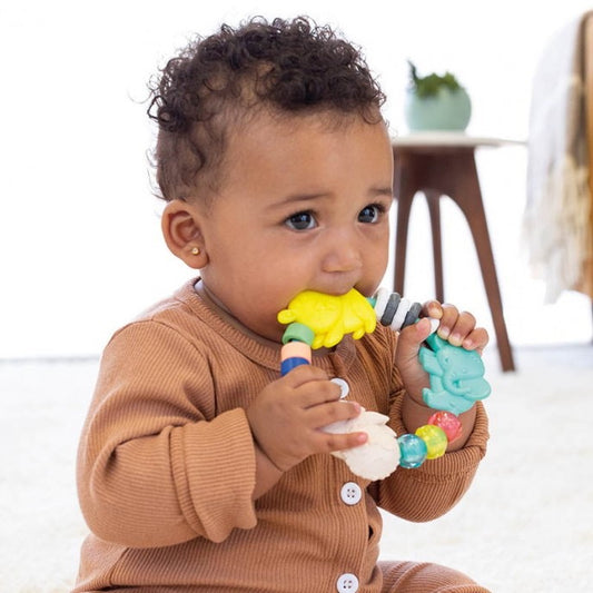Infantino - Busy Beads Rattle & Teether 3M+ — BambiniJO Jordan