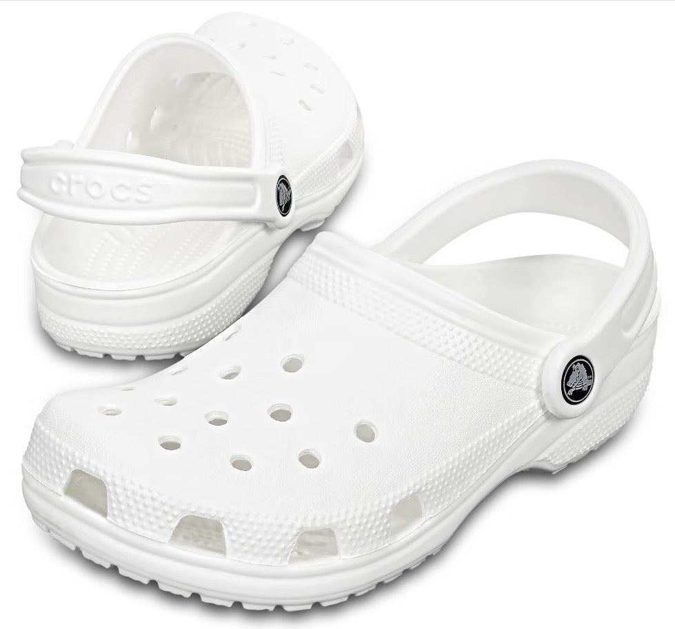 Crocs - Junior Classic Clog Crocs | White