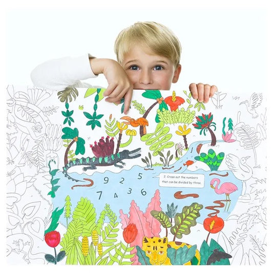 Mideer Giant Colouring Roll Jungle 3-6Y — BambiniJO Jordan