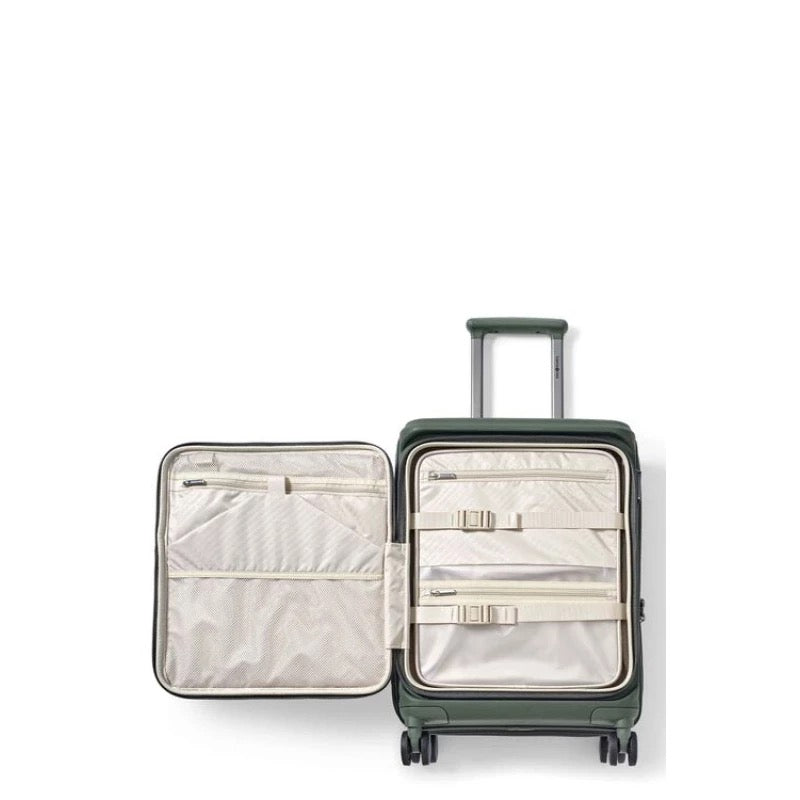 Samsonite - Paralux 55cm Cabin Suitcase Front Pocket Olive | Cabin