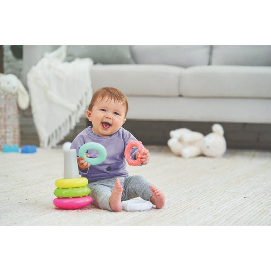 Infantino - Rock N Rings Pink 6M+ — BambiniJO Jordan