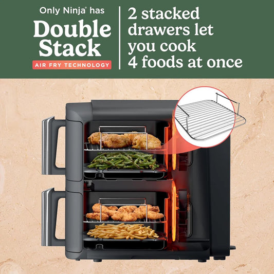 Ninja DoubleStack XL 2-Basket Air Fryer - 9.5L — BambiniJO Jordan