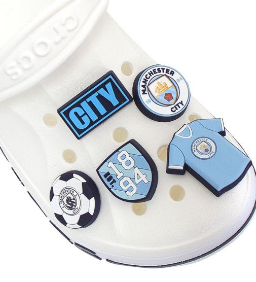 Crocs - Manchester City Charms 5 Pack — BambiniJO Jordan