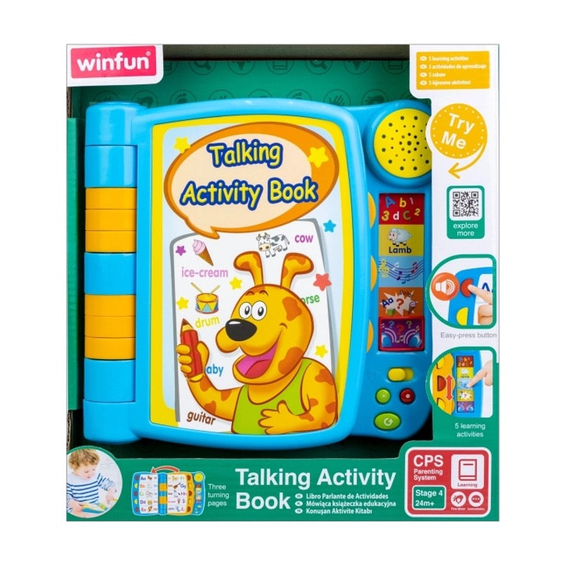 Winfun - Talking Activity Book Arabic | 2Y+