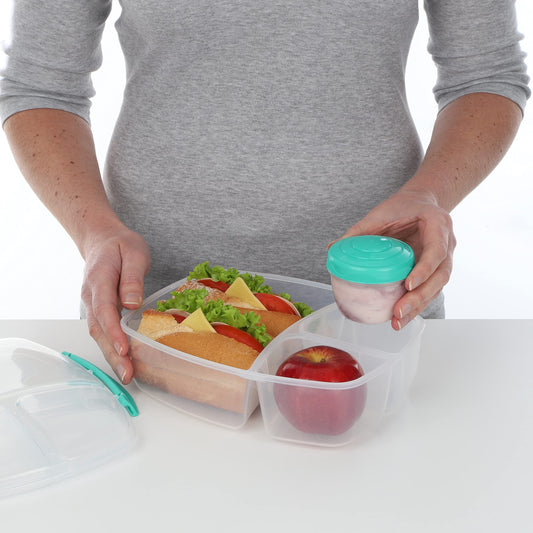 Sistema 2L Triple Split Lunch with Yogurt Pot — BambiniJO Jordan