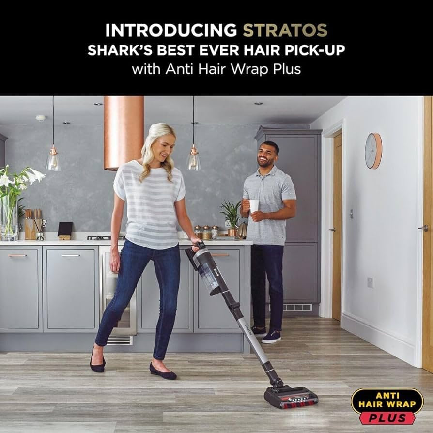 Shark - Stratos Anti Hair Wrap Plus Cordless Vacuum | 0.7L | 60-Minutes Run Time