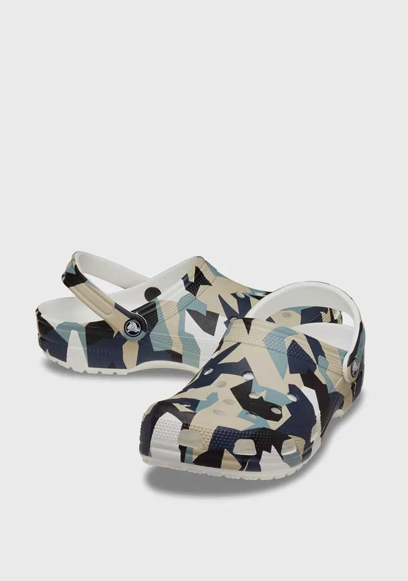Crocs - Unisex Classic Clog Crocs | Geo Camo