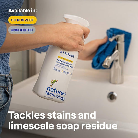 Attitude Bathroom Cleaner Unscented 800ml — BambiniJO Jordan
