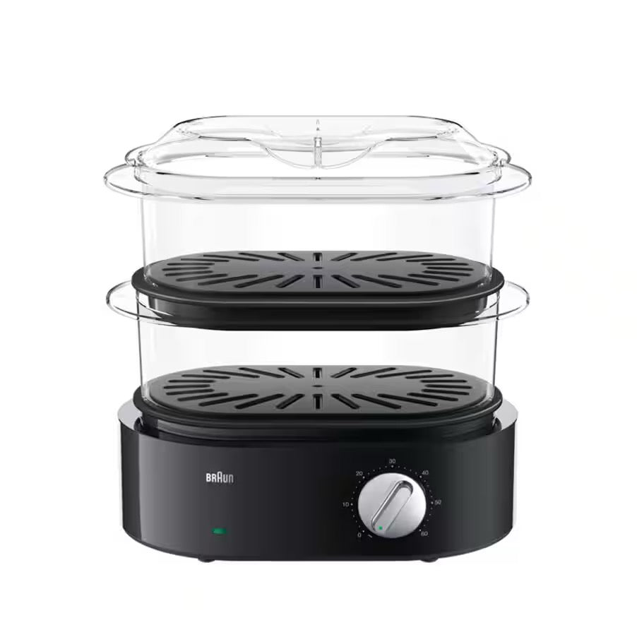 Braun - Food Steamer | 850W 2 Tiers Capacity 3.1L