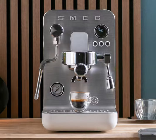 Smeg Minipro Espresso Coffee Machine White — BambiniJO Jordan