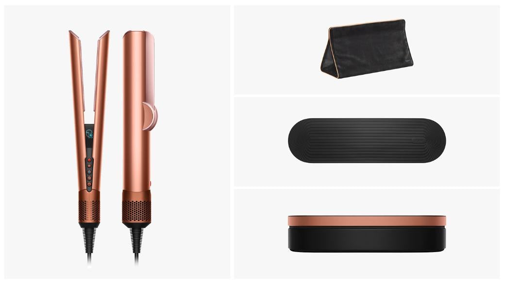 دايسون - مكواة فرد الشعر Airstrait™ | Amber Silk