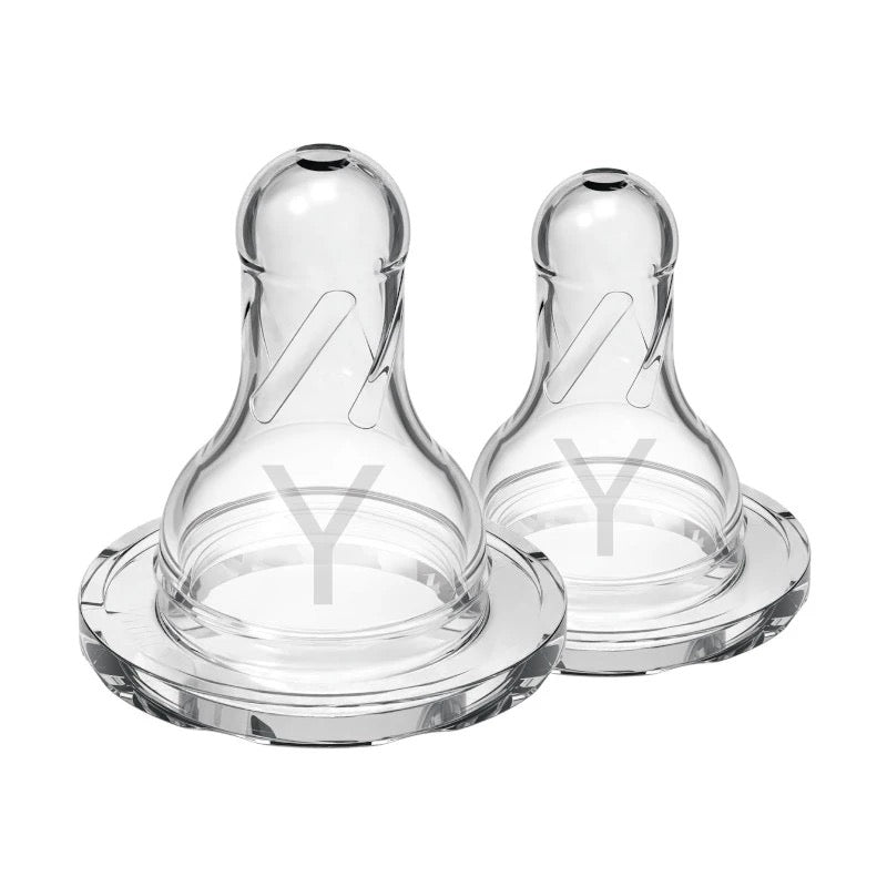 Dr. Brown's - Y-Cut Silicone Narrow-Neck "Options+" Nipple | 2-Pack
